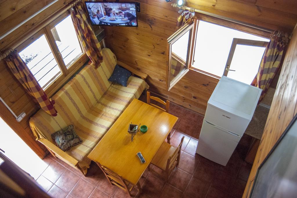 Cabana De Madera La Encina Burunchel Bagian luar foto